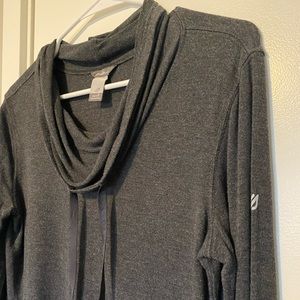 Eddie Bauer free dry cowl neck tech shirt